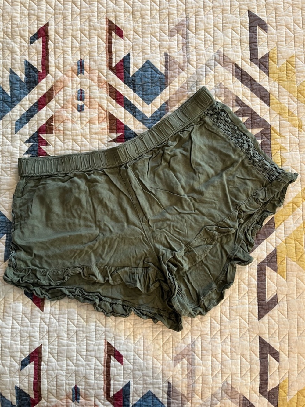 Green Aerie Shorts